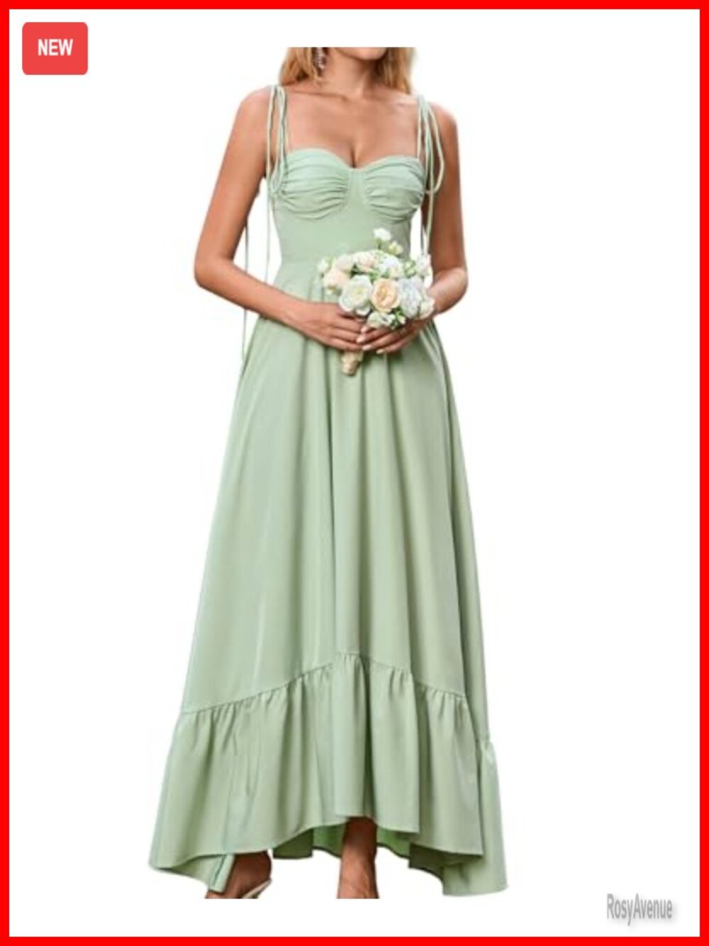 Women's Sweetheart Neckline Maxi Dress Sleeveless A-Line Wedding Guest